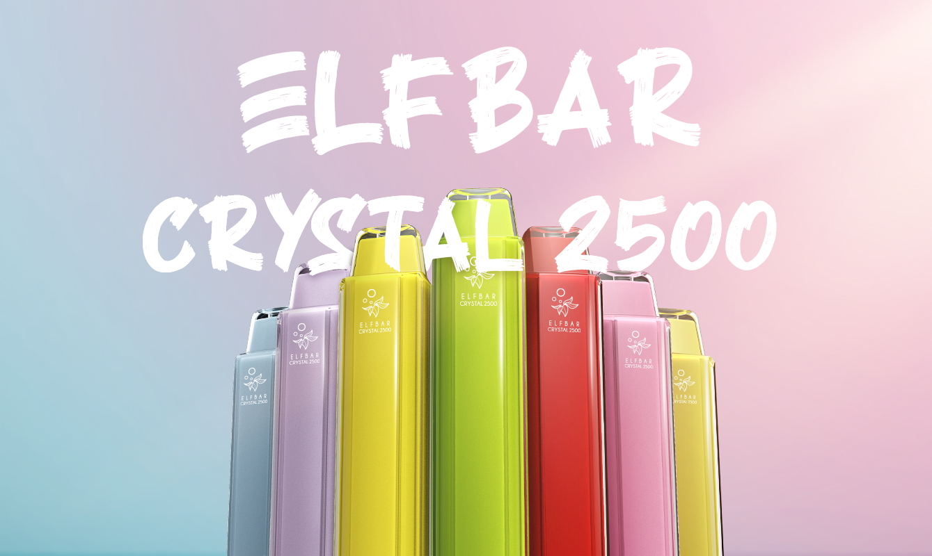 Elf Bar Crystal - это одноразовая электронная сигарета с тонким корпусом  состоящий из батареи емкостью 1000 мАч и 5,5 мл предварительно заполненного  картриджа, поддерживает максимум 2500 затяжек. Удобный мундштук с  улучшенным проницанием воздуха делает вк